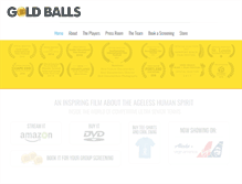 Tablet Screenshot of goldballsmovie.com